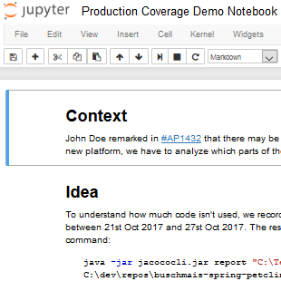 Production Coverage Demo Notebook