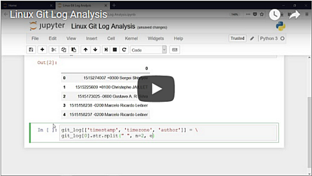 Video: Linux Git Log Analysis